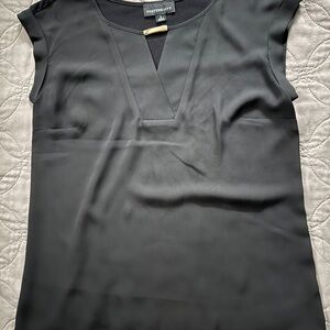 Fortune & Ivy Women's Black Blouse